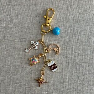 Coastal Purse CharmPurse Bag Charm | Keychain | Bag Accessory